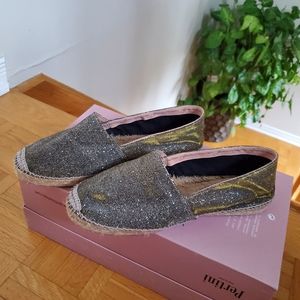 Gold Gaimo Espadrilles